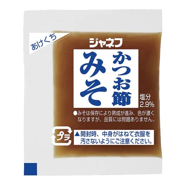 ジャネフ かつお節みそ 7ｇ×40食