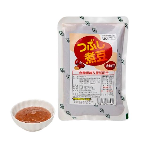 つぶし煮豆 金時豆 300ｇ×24袋