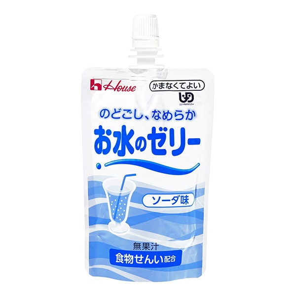 お水のゼリー　ソーダ味　120ｇ×8本