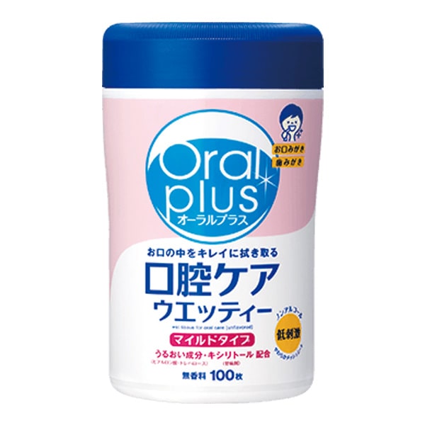 オーラルプラス口腔ケアウェッティー(すっきりタイプ)100枚入