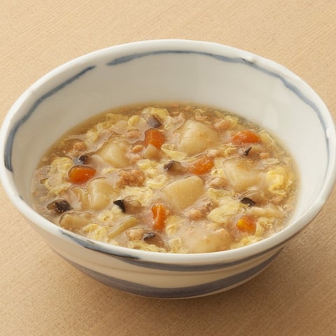 やさしい献立 鮭と野菜のかきたま-介護食の通販-ビースタイル