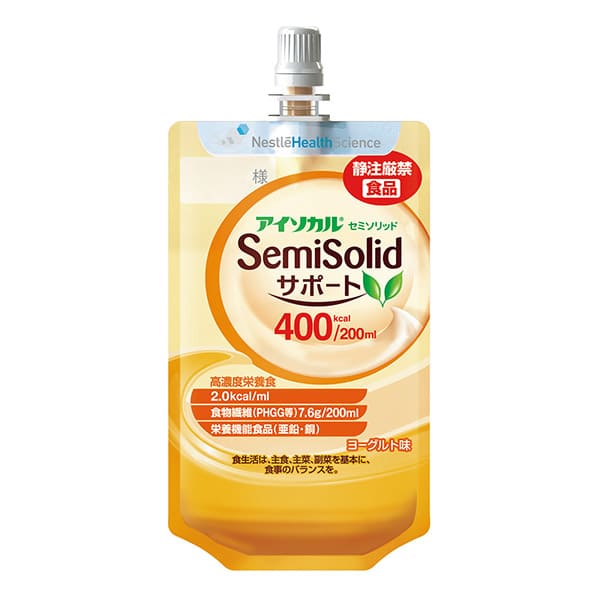 アイソカル・SemiSolidサポート400　200ml×24本