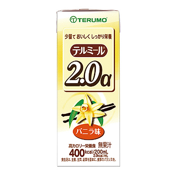 テルミール2 0a バニラ味0ml 濃厚流動食 ビースタイル テルミール2 0a バニラ味0ml 濃厚流動食 ビースタイル