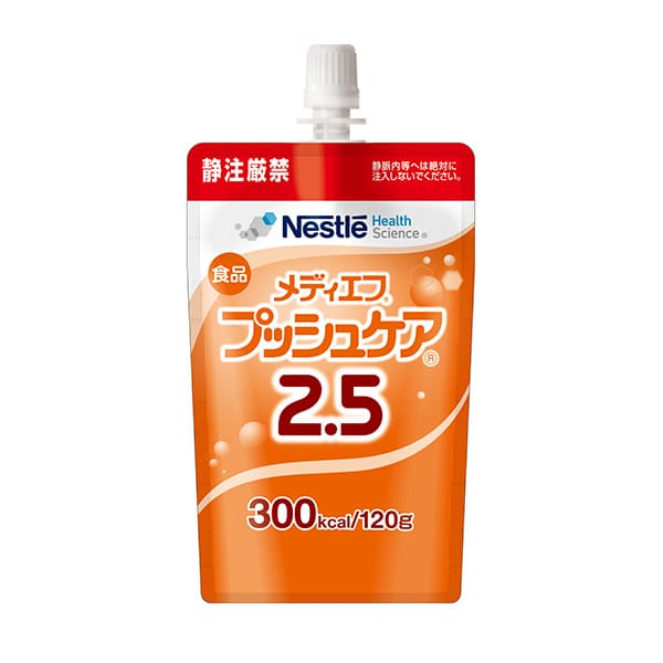 メディエフ プッシュケア2.5　300kcal　120g×24個