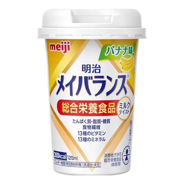 メイバランスＭｉｎｉカップ　バナナ味　125ml×24本