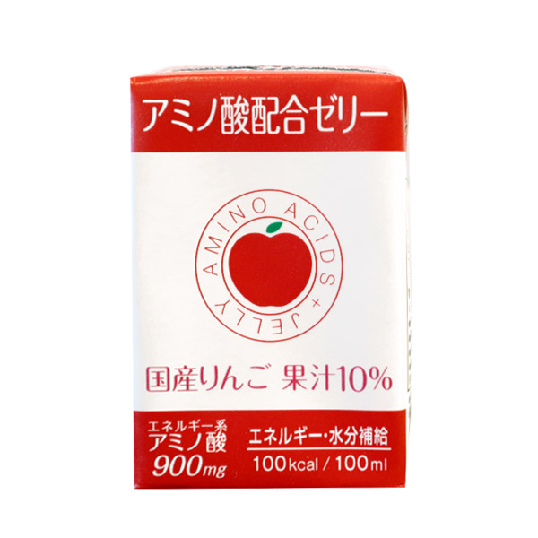 アミノ酸配合ゼリー りんご味 100mL×18