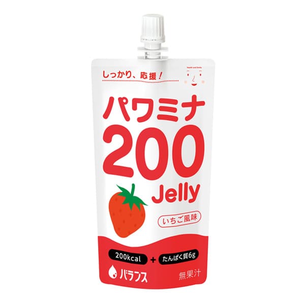 パワミナ200ゼリー いちご風味 120ｇ×16本