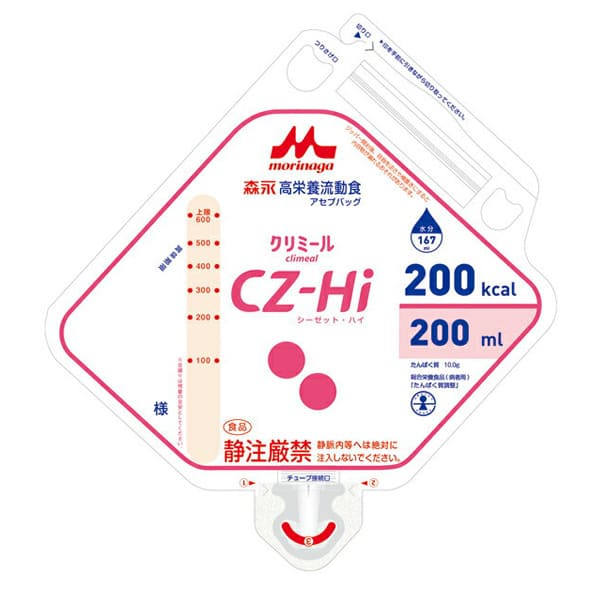 CZ-Hi（シーゼット・ハイ）アセプバッグ 200kcal　200ml×20個