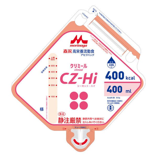 CZ-Hi（シーゼット・ハイ）アセプバッグ 400kcal　400ml×16個