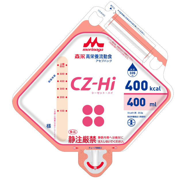 CZ-Hi（シーゼット・ハイ）アセプバッグ 400kcal 400ml×16個