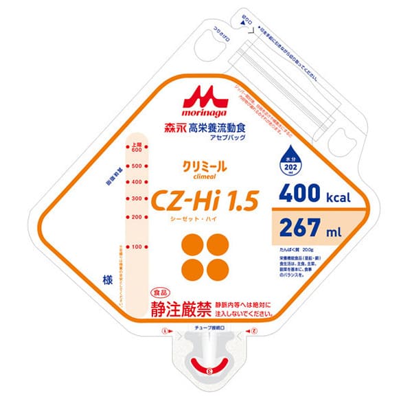 CZ-Hi1.5（シーゼット・ハイ）アセプバッグ 400kcal　267ml×16個