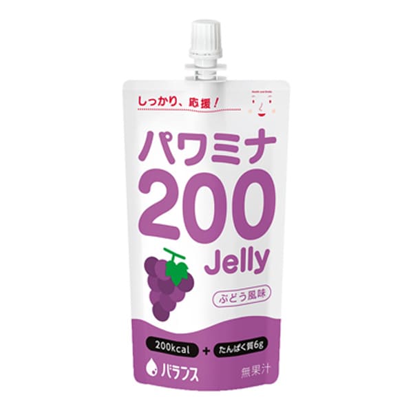 パワミナ200ゼリー ぶどう風味 120ｇ×16本