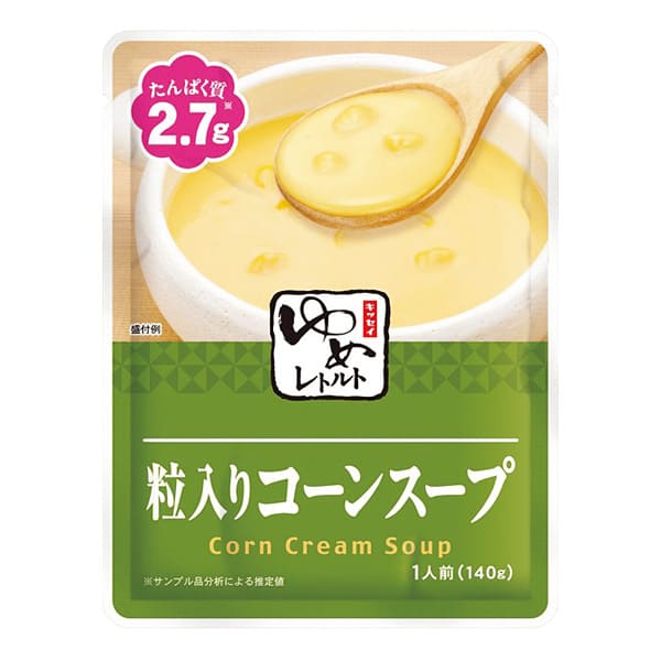 ゆめレトルト　粒入りコーンスープ 140ｇ