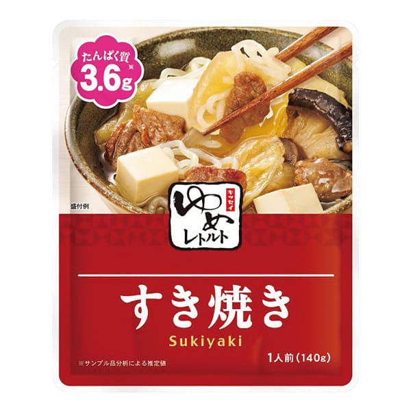 ゆめレトルト　すき焼き 140ｇ