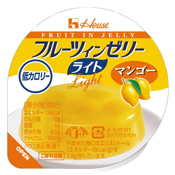 フルーツインゼリーライト　マンゴー　60g