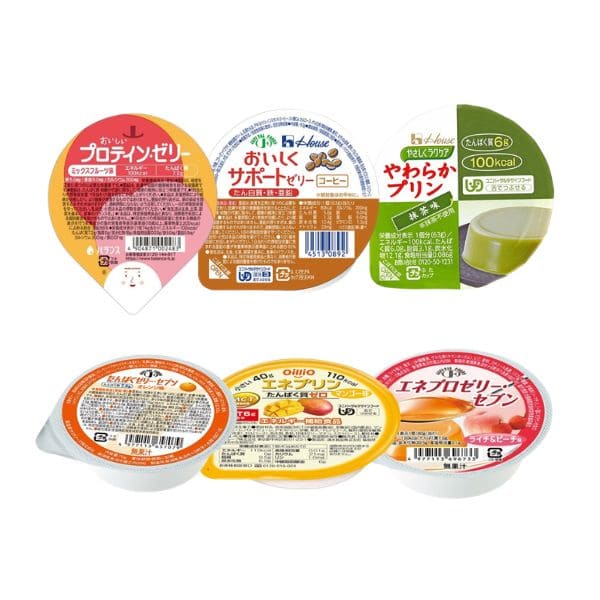 栄養サポートゼリー 6種セット