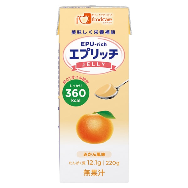 エプリッチゼリー みかん味 220g