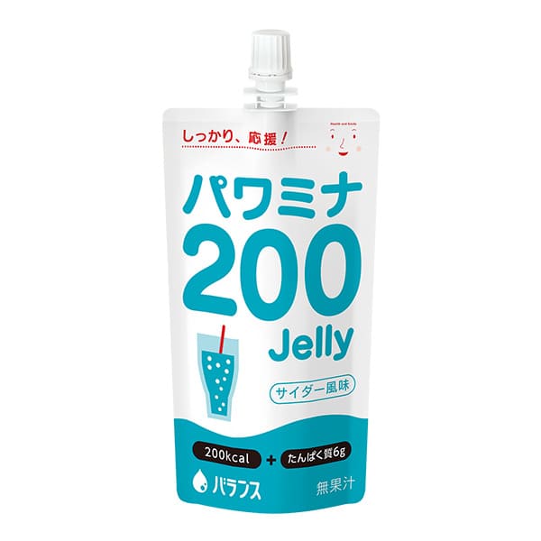 パワミナ200ゼリー サイダー風味 120g×24本