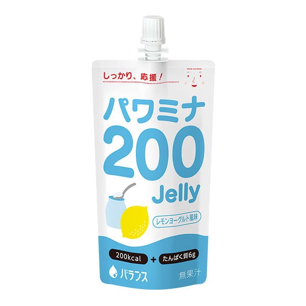 パワミナ200ゼリー レモンヨーグルト風味 120g×24本