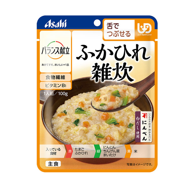 バランス献立 舌でつぶせる バランス献立ふかひれ雑炊 100g×6
