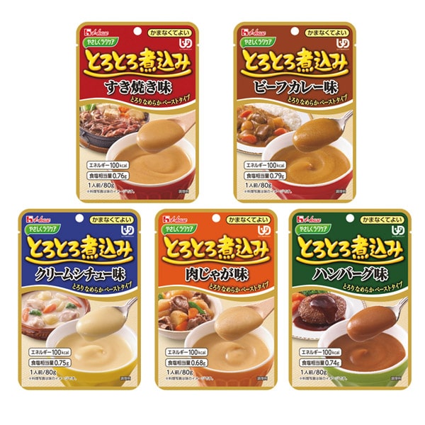 やさしくラクケア とろとろ煮込み 5種セット