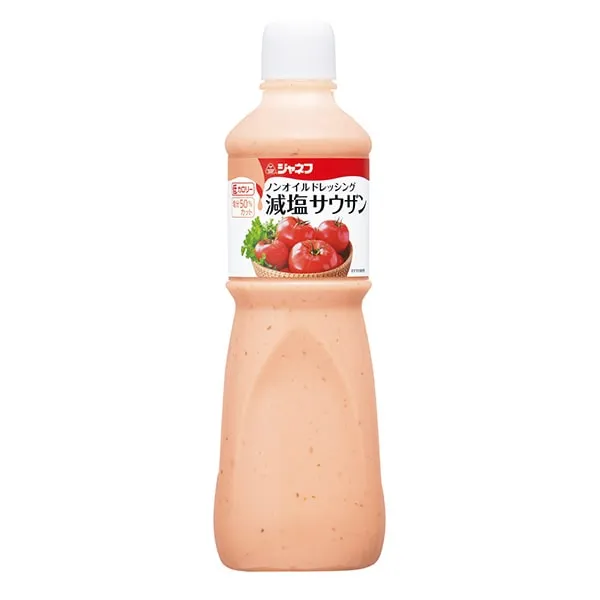 ノンオイルドレッシング 減塩サウザン 1000ml