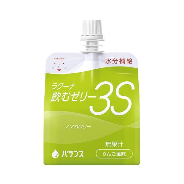 ラクーナ飲むゼリー３Ｓ りんご風味 150ｇ