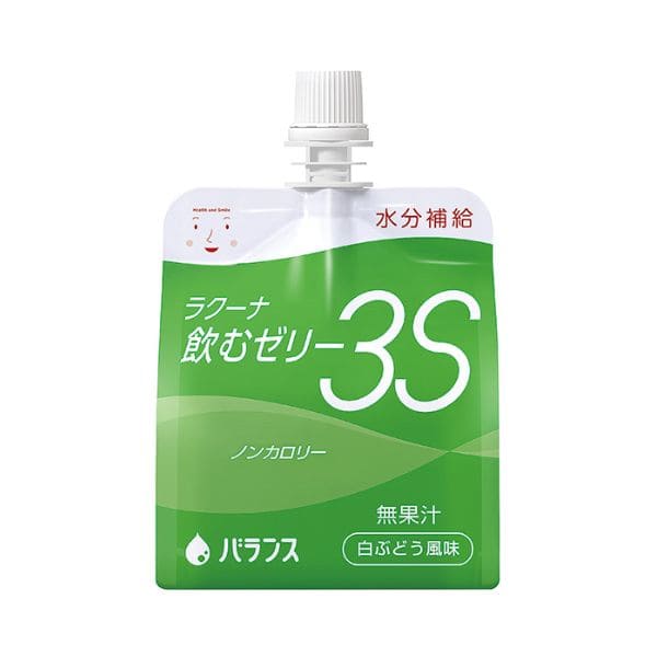 ラクーナ飲むゼリー３Ｓ 白ぶどう風味 150ｇ