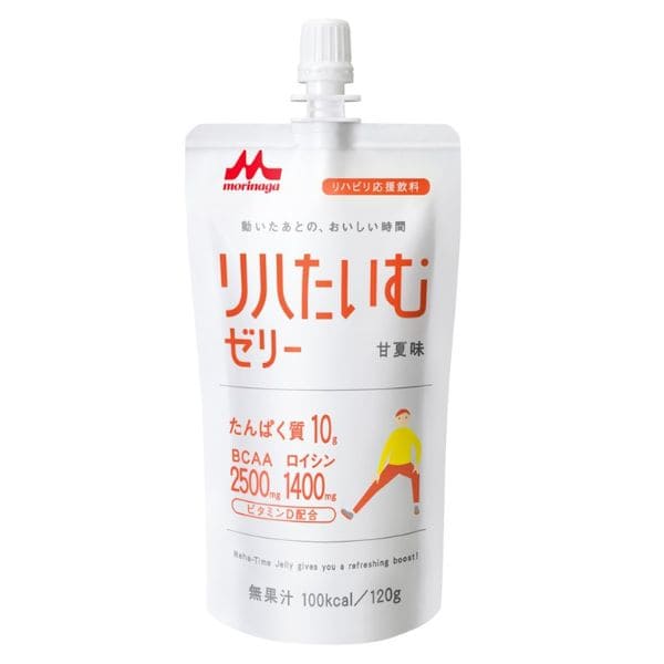 リハたいむゼリー 甘夏味　120ｇ×24個