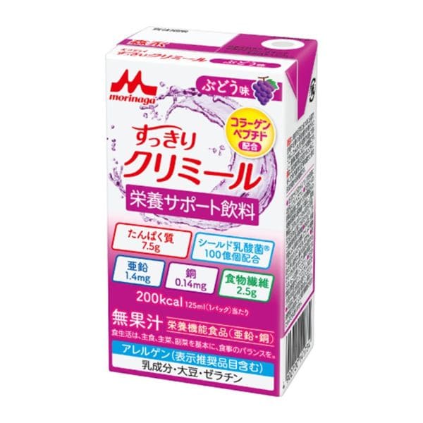 エンジョイすっきりクリミール ぶどう味 125ml×24本