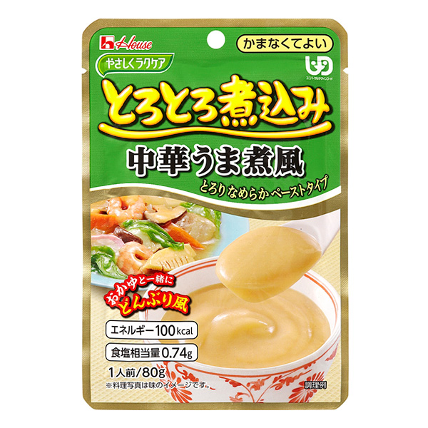 やさしくラクケア とろとろ煮込み中華うま煮風 80g