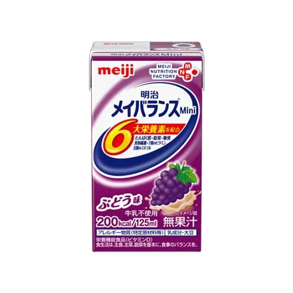 明治 メイバランスＭｉｎｉ ぶどう味　125ml×24本