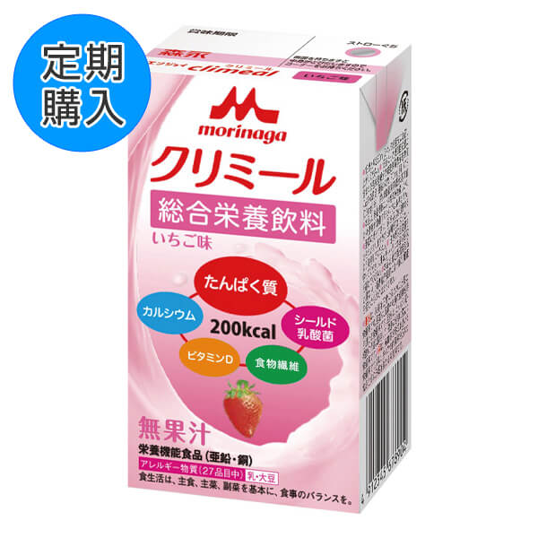 定期購入】エンジョイクリミール いちご味-濃厚流動食の通販