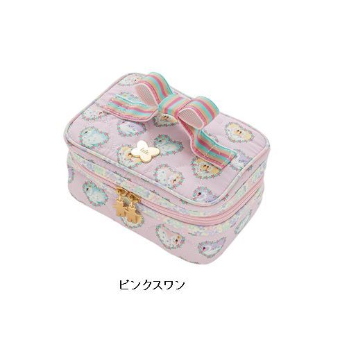 【通年】fafa【フェフェ】APPOLLINE | キルティングバニティポーチ(S)（5色）appolline ［セール対象外］［送料込］