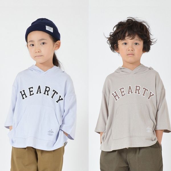 春夏 Generator ジェネレーター Hearty 7分丈パーカー 3色 90 160 4サイズ