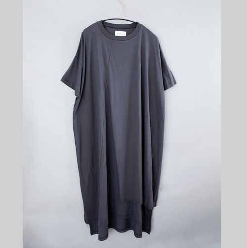 21春夏 Michirico ミチリコ Long Overlap Op ワンピース M オトナ Mr21ss 06