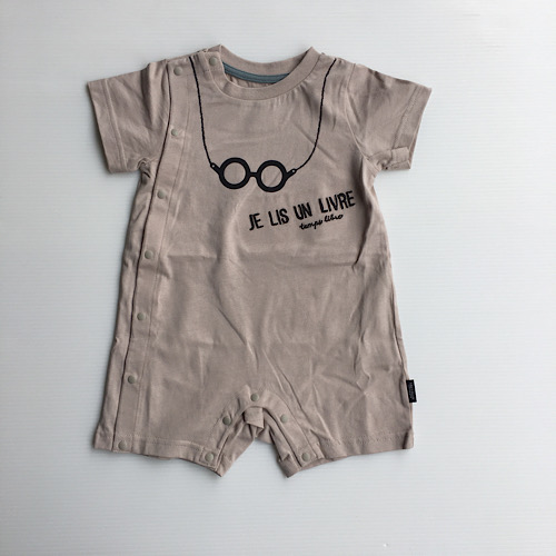 21春夏 Rio リオ めがね ロンパース ７0 80 C293 12