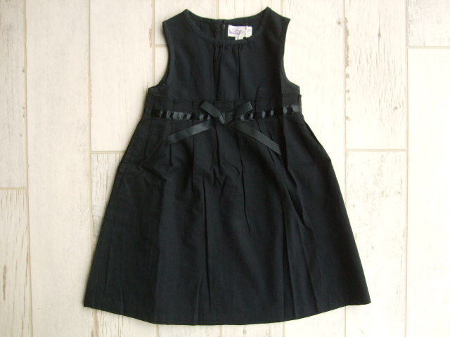 15春夏 Schnee スネー 胸リボン ワンピース 卒園 入学式 80 140