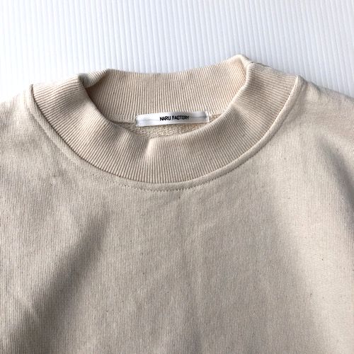 NARU【ナル】クルーネックプルオーバー〔アメリカンドライ起毛〕656017-30キナリ NARU(ナル) アメリカンドライ裏毛 クルーネックPO 656017