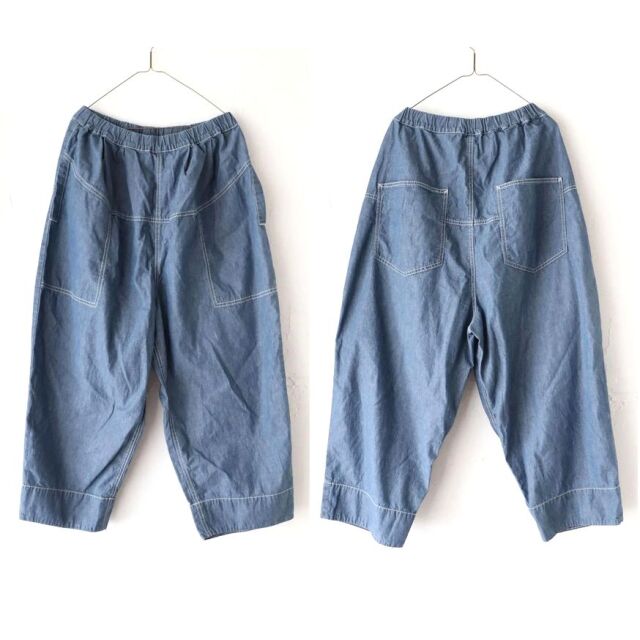 tumugu ツムグデニムダンガリーティンカーパンツ 楽天市場】tumugu(ツムグ)6.3ozデニムダンガリー ティンカー