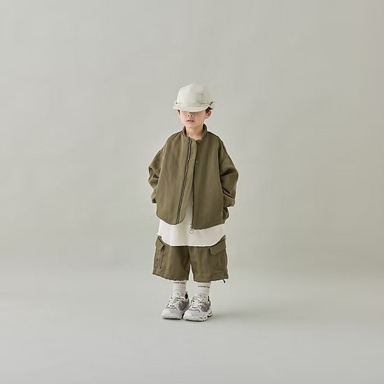 新品MOUNTEN. マウンテン 子供服 flower boa blouson 30%off】MOUN TEN.(マウン テン）／boa half coat - natural
