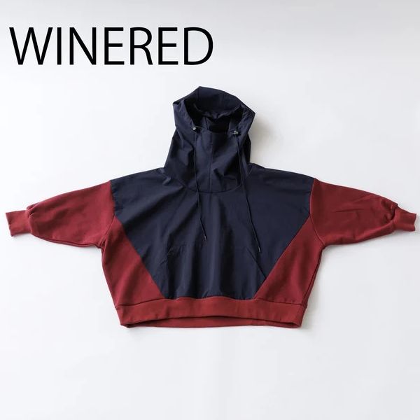 2025秋冬】nunuforme【ヌヌフォルム】ミックスパーカー（3色