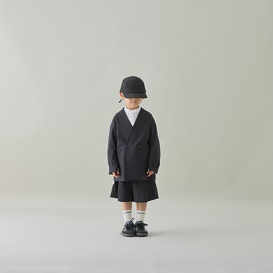 stretch nylon jacket (recycle)【セレモニー オケージョン】MOUN TEN