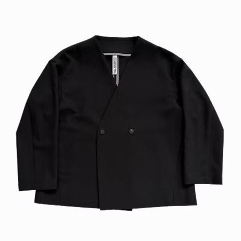 polyester canapa jacket ノーカラージャケット 【セレモニー