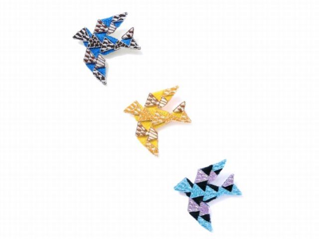 Les cieux レ・シュー 刺繍ブローチ toitoitoi トイトイトイ　1