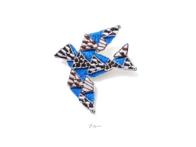 Les cieux レ・シュー 刺繍ブローチ toitoitoi トイトイトイ　2