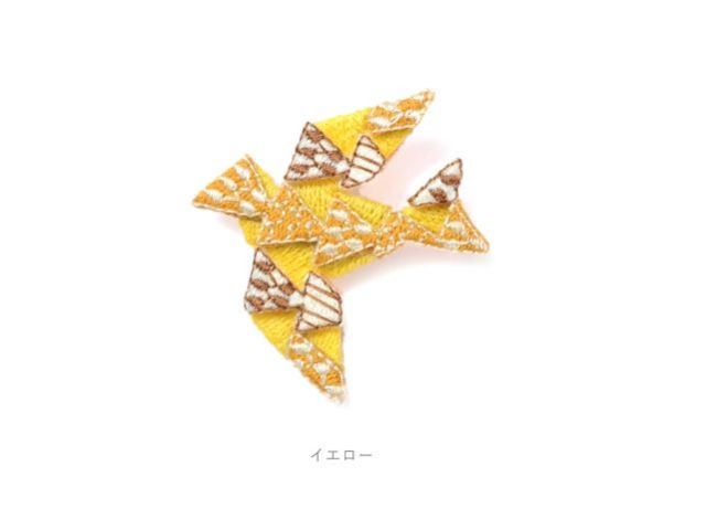 Les cieux レ・シュー 刺繍ブローチ toitoitoi トイトイトイ　3