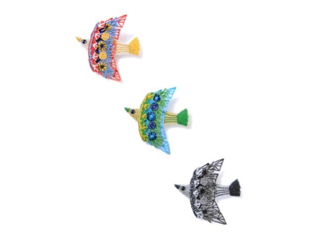 Les cieux レ・シュー 刺繍ブローチ toitoitoi トイトイトイ　6