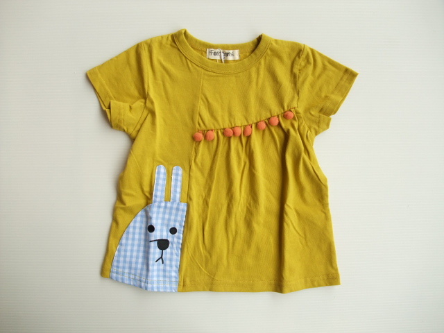 春夏 Forty One フォーティワン うさちゃんボンボンtee 80 140 0007