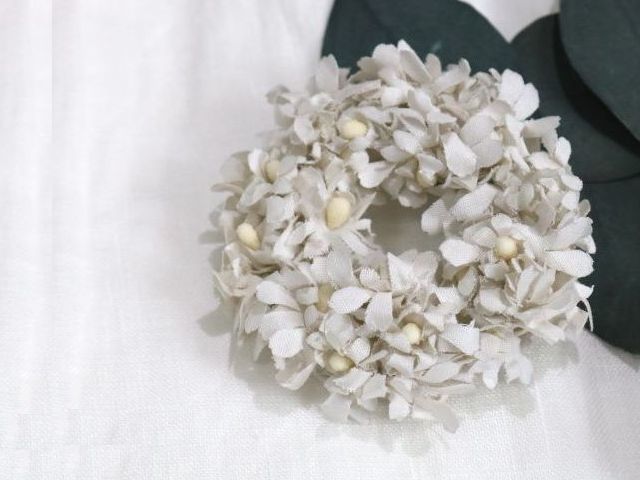 2020春夏】tumugu: 【ツムグ】ブローチ 《アトリエ染花別注》（2
